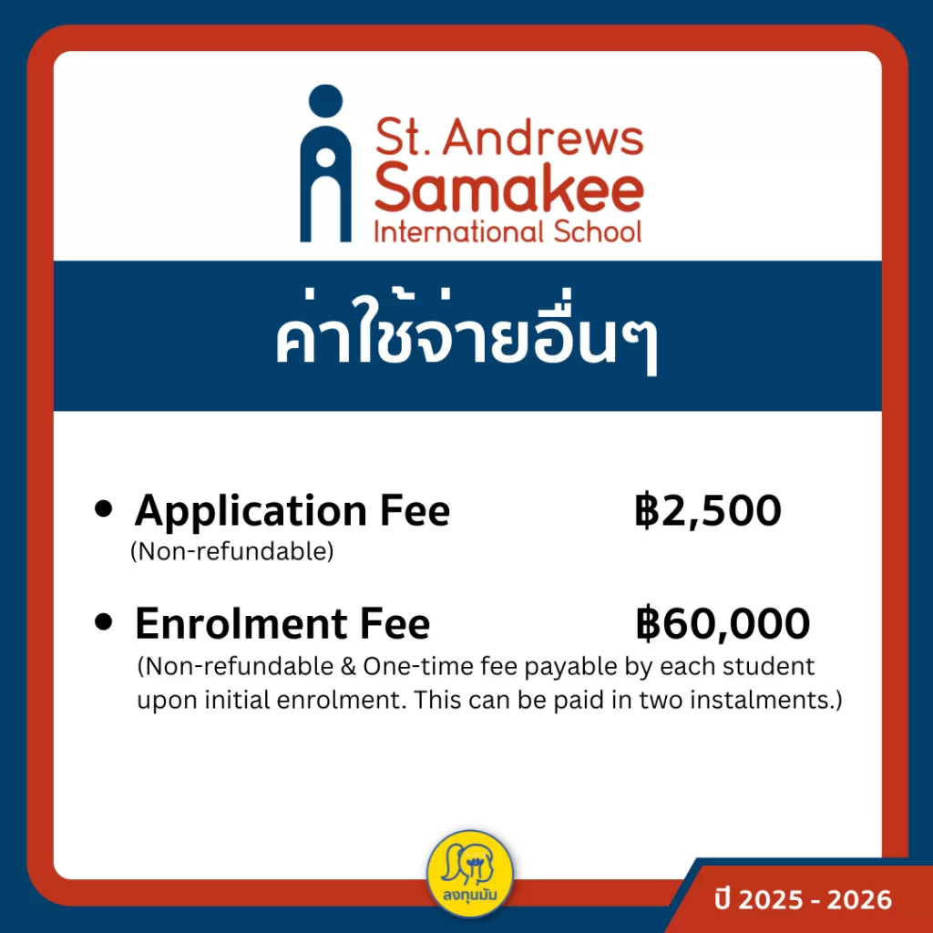 St. Andrews Samakee International School โรงเรียนนานาชาติหลักสูตรอังกฤษที่อยู่คู่นนทบุรีมานานกว่า 25 ปี จะน่าสนใจยังไงบ้าง มาดูกันค่ะ